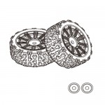 [MJX RC] MJX 14301,14302 RC �ڵ��� Ÿ�̾� 1415B2