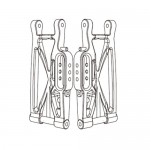 [MJX RC] mjx 10208 rear lower swing arm