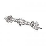 [MJX RC] Front axle shaft assembly