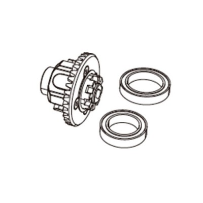 [�˾���ũ] P8HSA05 [MJX RC] Gears Diff Assembly