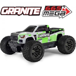 [ARRMA] 1/10 GRANITE MEGA 665 4X4 RTR �귯�õ� ���� Ʈ��, �׸�