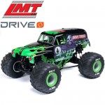[TEAM LOSI] LOSI 1/8 LMT 2.0 Grave Digger 4X4 �ָ��� �׽� �귯�ø��� ���� Ʈ�� RTR, �׸�