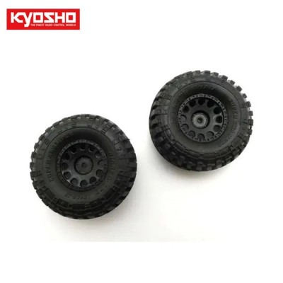 [�˾���ũ] KYMXTH003HW [KYOSHO] Premounted Tire/Wheel w/Weight 2pcs INTERCO TIRE