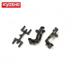 [KYOSHO] Al Front Hub Carrier Set(L R/19/Gunmeta