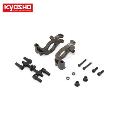 [�˾���ũ] KYIFW629C [KYOSHO] Al Front Hub Carrier Set(L R/22/Gunmetallic/MP10)