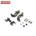 [KYOSHO] Al Front Hub Carrier Set(L R/22/Gunmetallic/MP10)