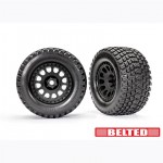 [Traxxas] AX7862 Tires & wheels, assembled, glued