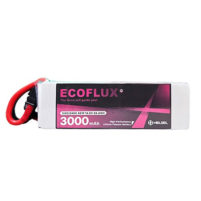[˾ũ] LPBAT048 [ECOFLUX] 14.8V 4S 3000mAh 120C Ƭ ͸ ÷ - XT60