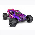 [Traxxas] CB37254-8 Pink 1/10 Rustler XL-5 USB-C HD