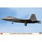 [Hasegawa] BH07551 1/48 F-22 Raptor Keen Sword 25 Detail Up Version