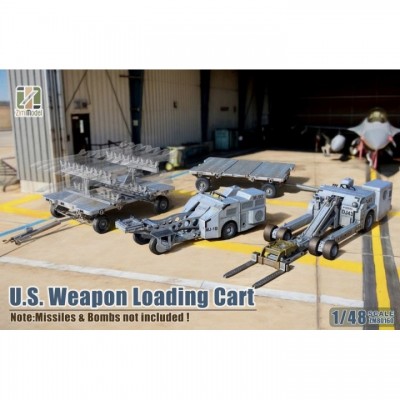 [�˾���ũ] CZM80160 [ZIMI MODEL] CZM80160 1/48 U.S.Weapon loading Cart