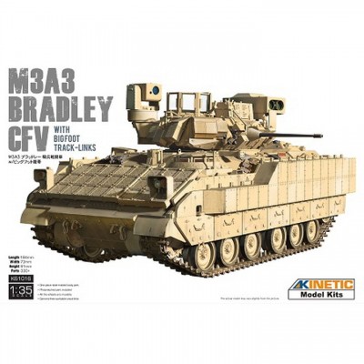[�˾���ũ] CNK61016 [Kinetic] CNK61016 1/35 M3A3 Bradley CFV with Bigfoot Track-links