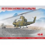 [ICM] BICM48298 1/48 AH-1G Cobra and M8A1 US Landing Mat