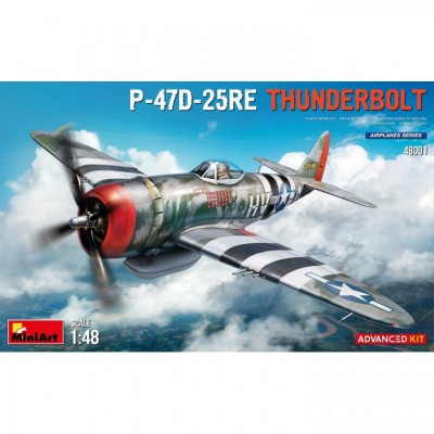 [�˾���ũ] BE48001 [Miniart] BE48001 1/48 P-47D-25RE Thunderbolt Advanced Kit