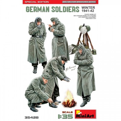 [�˾���ũ] BE35428 [Miniart] BE35428 1/35 German Soldiers Winter 1941-42, Special Edition