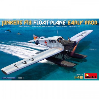 [�˾���ũ] BE48004 [Miniart] BE48004 1/48 Junkers F13 Float Plane. Early Prod