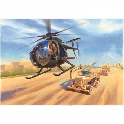 [�˾���ũ] CZKH50004 [kitty Hwak] CZKH50004 1/35 AH-6J/MH-6J Little Bird