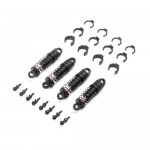[Axial] Oil Shock Set 6mm, (.213 lbs/in Red): SCX24 (4)