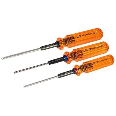 [�˾���ũ] 9606 [MIP] 9606 - Hex Driver Ball Wrench Set Gen 2, Metric (3), 2.0mm, 2.5mm, & 3.0mm