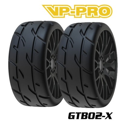 [�˾���ũ] GTB02-XB5 [VP PRO RACING] (1:8 ��� Ÿ�̾� �� ����) 1/8 GT - Spoke Black Wheel - Medium �Ѻ��� 2������