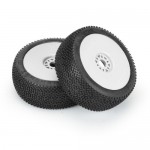 [PROLINE-RACING] 9073-233 1/8 Hex Shot S3 Front/Rear Buggy Tires Mounted 17mm White (2)