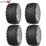 [VP PRO RACING] (Ѵ 4)VP-1107G-RW-013, 1/8  Ʈ Ÿ̾ 17mm Hex