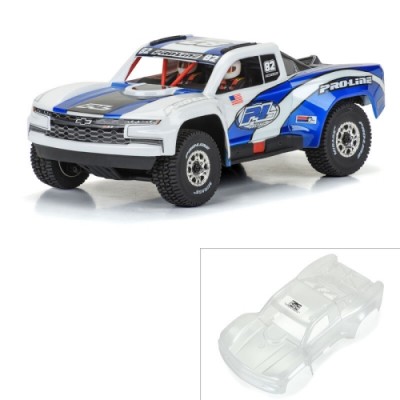 [�˾���ũ] PRO367517 [PROLINE-RACING] 3675-17 1/16 Pre-Cut 2019 Chevy Silverado Trophy Truck Clear Body: GROM