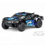 [PROLINE-RACING] 3458-18 Pre-Painted / Pre-Cut Flo-Tek Fusion (Black) Body PRO-Fusion SC 4x4, Slash? 2wd