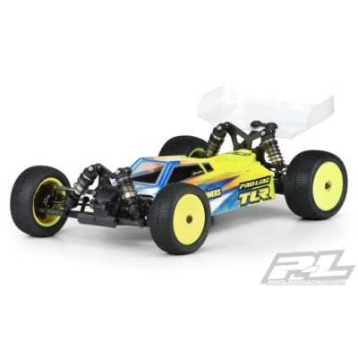 �˾���ũ PRO354525 [PROLINE-RACING] 3545-25 Axis Light Weight Clear Body TLR 22X-4
