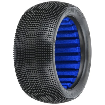 �˾���ũ PRO9072203 [PROLINE-RACING] 9072-203 1/8 Convict S3 Front/Rear 4.0 Off-Road Truck Tires (2)