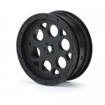 [PROLINE-RACING] 2782-03 1/10 Showtime Front 2.2 12mm Sprint Car Wheels (2) Black