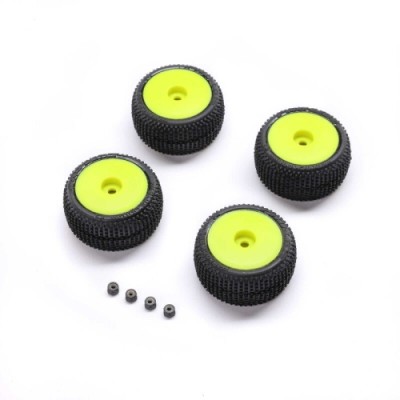 [˾ũ] PRO-2632 [PROLINE-RACING] Blockade Tire, Pro-Line OE, Wheel, Yellow, Mounted: Micro-T