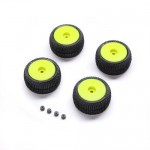 [PROLINE-RACING] Blockade Tire, Pro-Line OE, Wheel, Yellow, Mounted: Micro-T