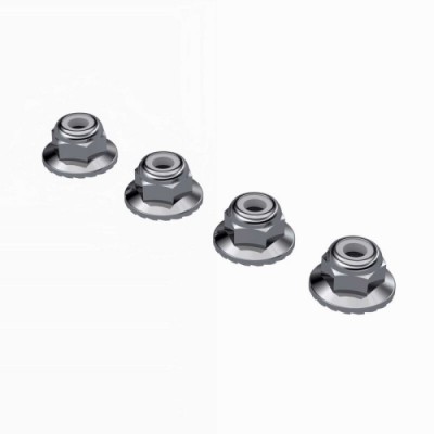 [˾ũ] ARA-2472 [ARRMA] ARA-2472 Wide Flanged Nyloc Nut M4 (4Pcs)