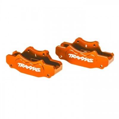 [˾ũ] AX10951-ORNG [Traxxas] AX10951-ORNG Orange Aluminum Sand Car Brake Calipers (L&R)