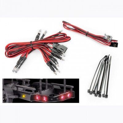 [˾ũ] AX10349 [Traxxas] AX10349 Wire harness,LED lights/zip ties(8)(fits 10350 boat trailer)