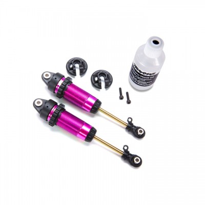 [˾ũ] AX7462-PINK [Traxxas] AX7462-PINK 1/10 Pink Aluminum XX-Long GTR Shocks (2)