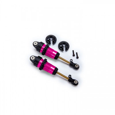 [˾ũ] AX7461-PINK [Traxxas] AX7461-PINK 1/10 Pink Aluminum Long GTR Shocks (2)