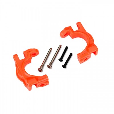 [˾ũ] AX9032T [Traxxas] AX9032T Orange Extreme Heavy-Duty Caster Blocks (2)