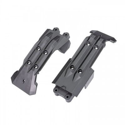 [˾ũ] AX10244 [Traxxas] AX10244 Skidplate, front (1), rear (1)