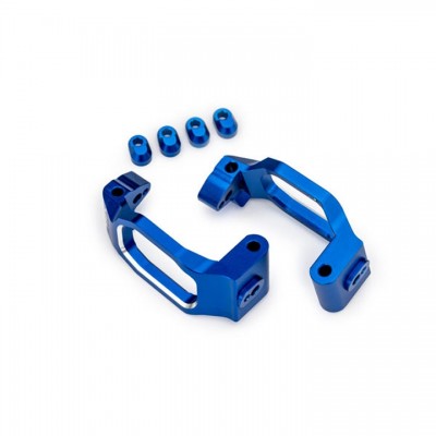 [˾ũ] AX10232-BLUE [Traxxas] AX10232-BLUE Caster blocks, 6061-T6 aluminum (blue-anodized)
