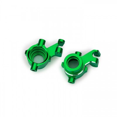 [˾ũ] AX10237-GRN [Traxxas] AX10237-GRN Steering blocks, 6061-T6 aluminum (green-anodized), left & right