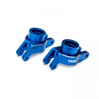 [˾ũ] AX10252-BLUE [Traxxas] AX10252-BLUE Carriers, stub axle (blue-anodized 6061-T6 aluminum)