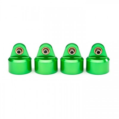 [˾ũ] AX8964G [Traxxas] AX8964G Shock caps, aluminum (green-anodized), GT-Maxx shocks (4)
