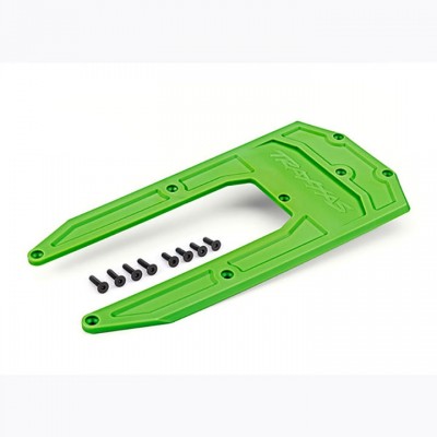 [˾ũ] AX9623G [Traxxas] AX9623G Skidplate, chassis, green (fits Sledge)