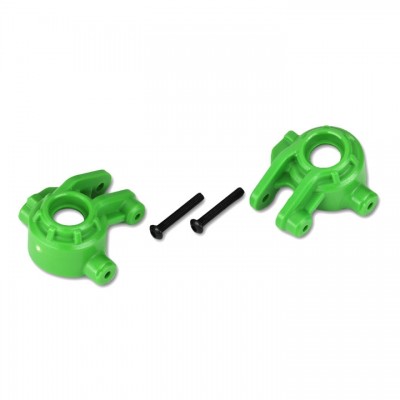 [˾ũ] AX9037G [Traxxas] AX9037G Steering blocks, extreme heavy duty, green (left & right)