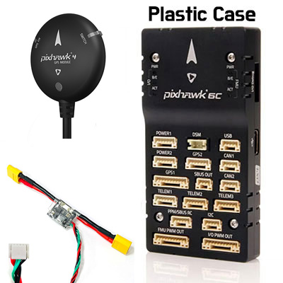 [˾ũ] HB-Temp4-PM02B [HOLYBRO] Ƚȣũ 6C Pixhawk 6C (öƽ ̽) Standard Set + M8N GPS + PM02 ȣȯ Ŀ