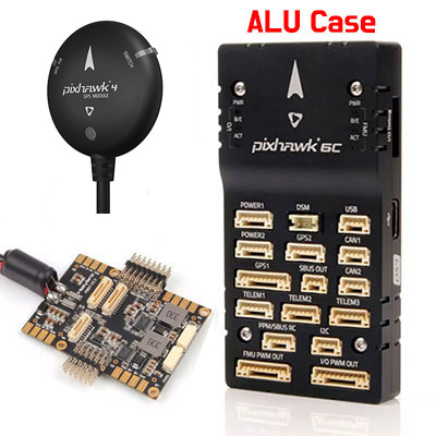 [˾ũ]  [HOLYBRO] Ƚȣũ 6C Pixhawk 6C (˷̴ ̽) Standard Set + M8N GPS + PM07 Ŀ