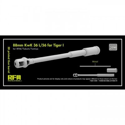 [�˾���ũ] CRM2098 [RFM] CRM2098 1/35 88mm KwK 36 L/56 barrel for Tiger I (RFM,Takom,Tamiya)