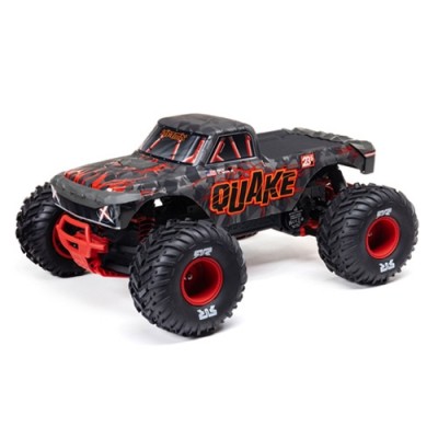 [˾ũ] ARA3537T1 [ARRMA] 1/10 QUAKE 223S DSC 2WD RTR Brushless Monster Truck, Red